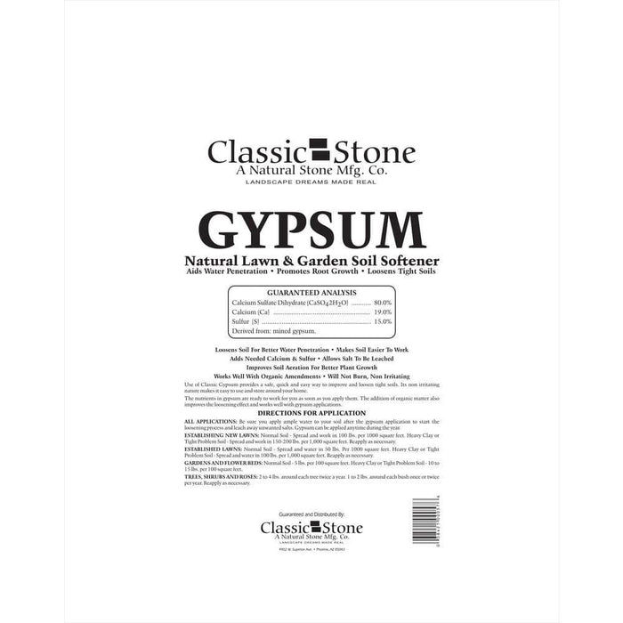 Pulverized Gypsum 40 lb. White Blend 2