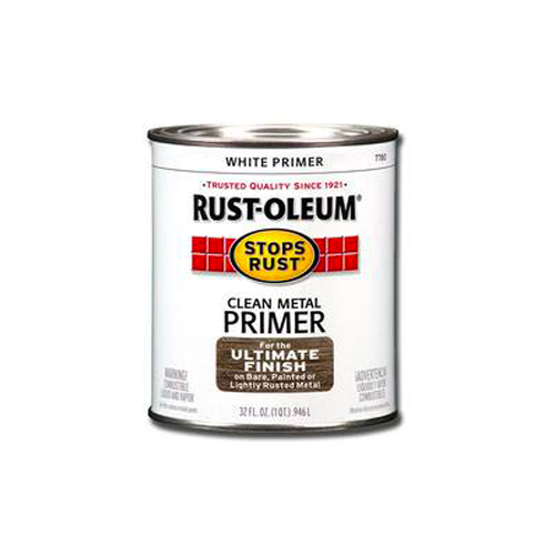 Primer, Clean Metal, Flat White, 1 qt. Same-Day Delivery