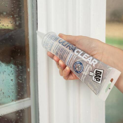 All Purpose Waterproof Sealant, Ultra Clear, 5 oz.