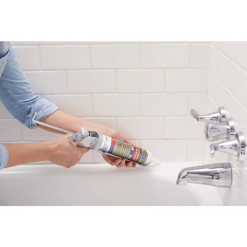 Silicone 2 Caulk, Advanced, Kitchen and Bath Sealant, Clear, 10.1 oz.