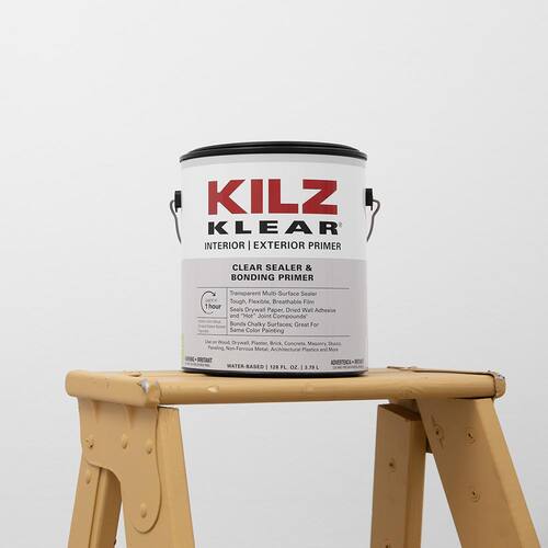 Interior/Exterior Primer and Sealer, Multi-Surface, Clear, 1 Gal.