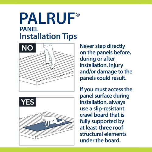 Roof Panel, Corrugated PVC, Clear, 26 in. x 8 ft.