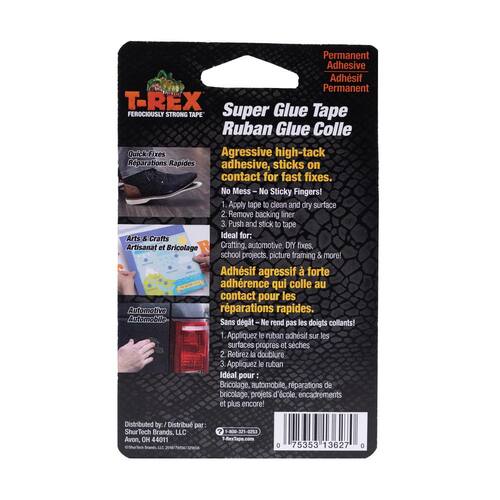 Clear Double Sided Super Glue Tape 0.75 in. x 5 yds.