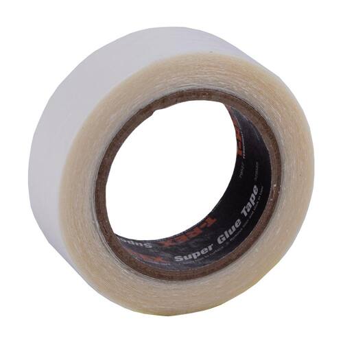 Clear Double Sided Super Glue Tape 0.75 in. x 5 yds.