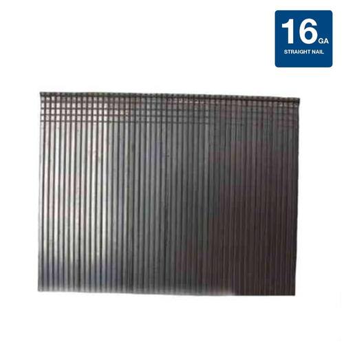 Finish Electrogalvanized Steel Nails 2-1/2 in. x 16-Gauge  4000 pcs