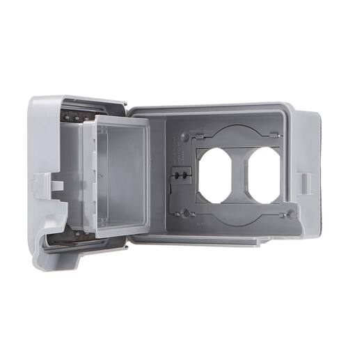 Expandable While In Use Cover Weatherproof In-Use Cover Non-Metallic 1-Gang Expandable Extra Duty ...