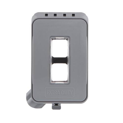Expandable While In Use Cover Weatherproof In-Use Cover Non-Metallic 1-Gang Expandable Extra Duty ...