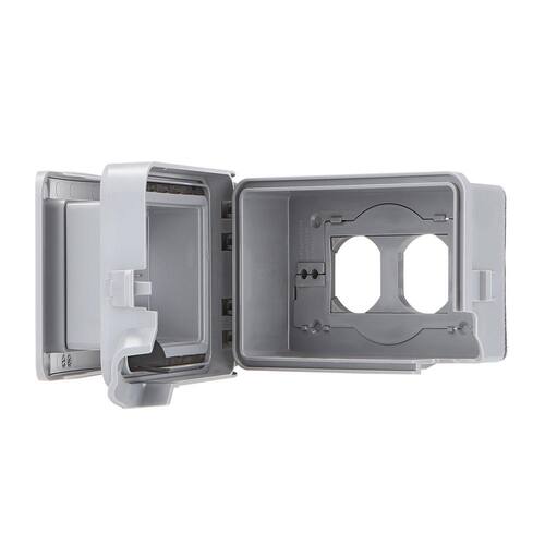 Expandable While In Use Cover Weatherproof In-Use Cover Non-Metallic 1-Gang Expandable Extra Duty ...