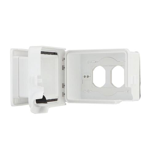 Expandable While In Use Cover Weatherproof In-Use Cover Non-Metallic Horizontal/Vertical Expandable ...
