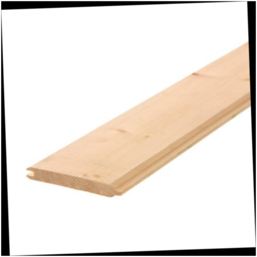 Tongue and Groove Board 1 in. x 6 in. x 12 ft. with Common Dimensions 0.656 in. x 5.375 in. x 144 in.