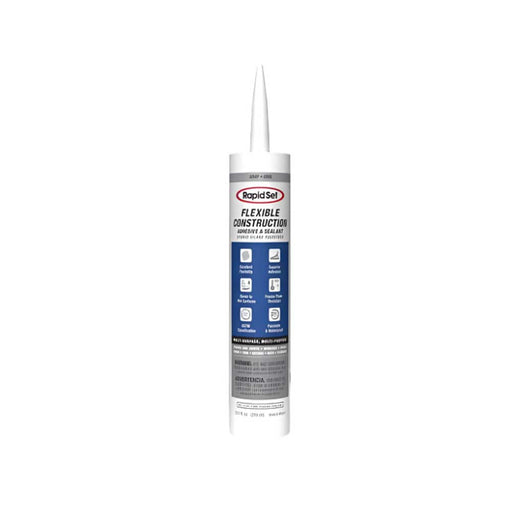 Flexible Construction Adhesive 10.1 oz. Grey Rapid Set
