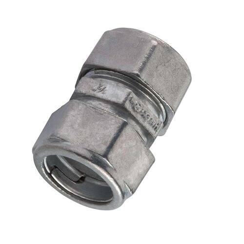 Electrical Metallic Tube (EMT) Compression Coupling 1/2 in. (5-Pack)