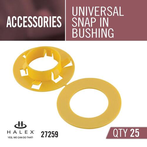 Universal Snap-In Bushing (25-Pack)