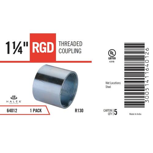 Rigid Conduit Coupling 1-1/4 in. Female