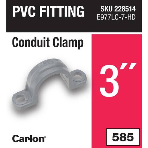 PVC Conduit Clamp 3 in. Same-Day Delivery