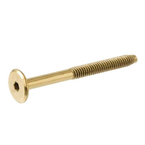 Brass Connecting Bolt 1/4 in. x 1-15/16 in. Narrow