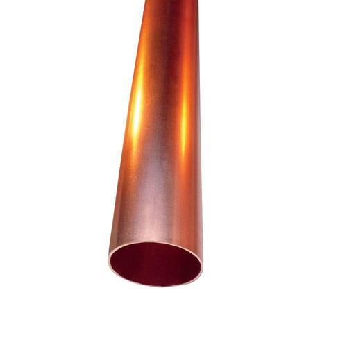 Copper Type L Blue Straight Pipe 1 in. x 10 ft. Hard Temper