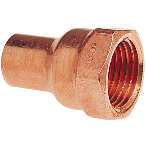 Pressure Fitting Copper 1/2 in. x FIP Female Adapter