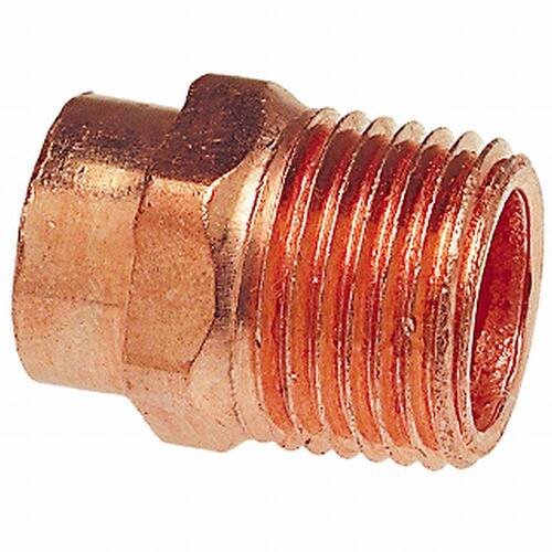 Copper Pressure Male Adapter 3/4 in. C x MPT