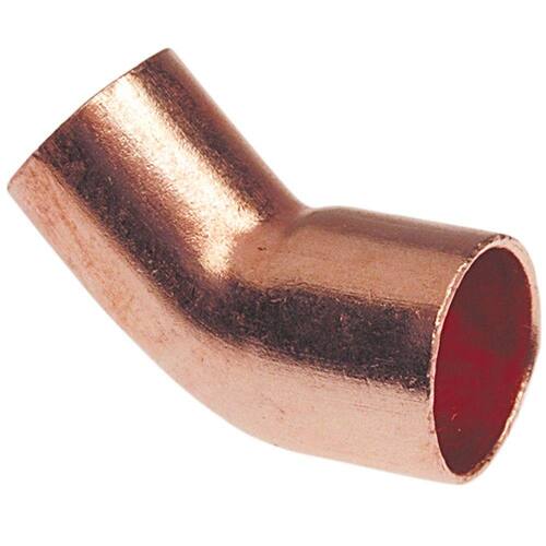 Copper Pressure Fitting 1/2 in. 45-Degree Cup Street Elbow