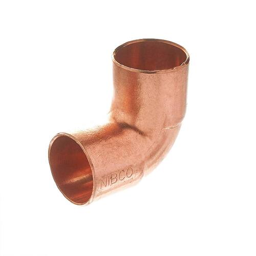 Copper 90-Degree Cup x Cup Elbow Fitting 3/4 in. x 3/4 in. Pressure.