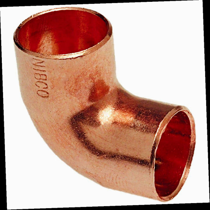 Copper Elbow Fitting 1/2 in. 90-Degree Cup x Cup Wrot Pro Pack (50-Pack)