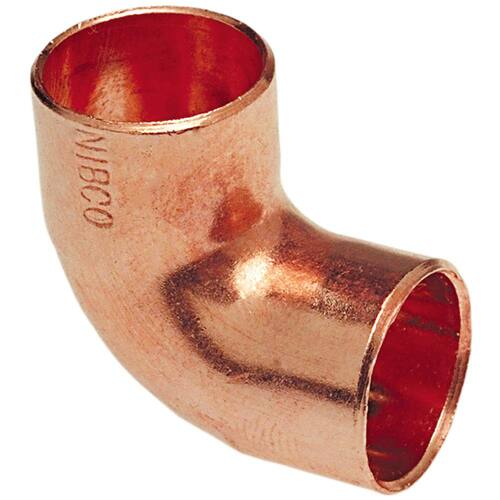 Copper Elbow Fitting 1/2 in. 90-Degree Cup x Cup Wrot Pro Pack (50-Pack)