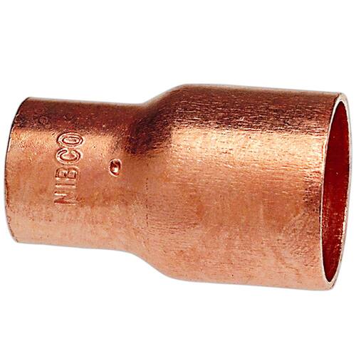 Copper Pressure Coupling 3/4 in. x 1/2 in. C x C with Stop