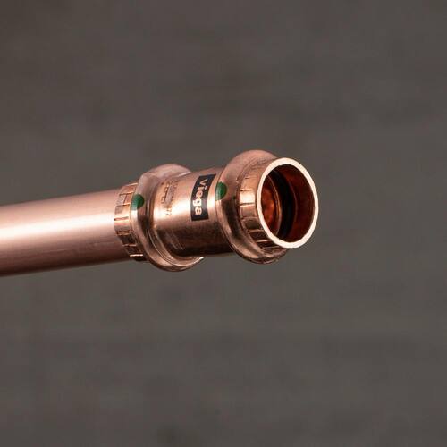 Copper Coupling 1/2 in. Press No Stop ProPress