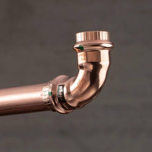 Copper Elbow 3/4 in. Press 90?? (10-Pack)