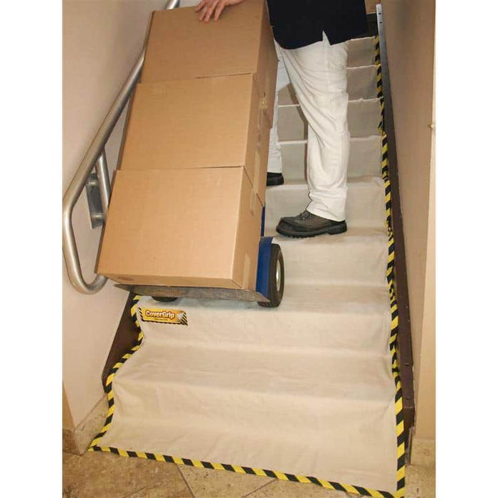 Canvas Cloth 3.5 ft. x 12 ft. Brown 5