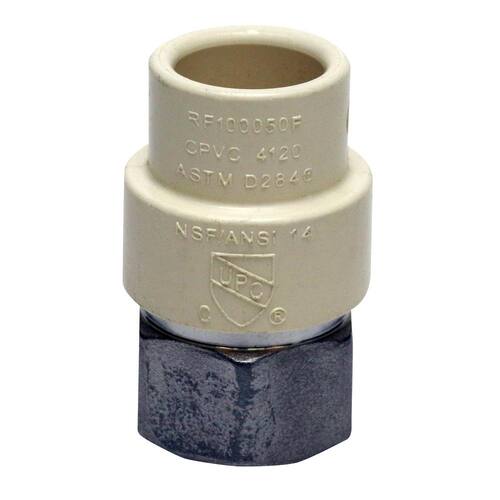 CPVC Adapter 1/2.in x 1/2.in Slip Joint PSI-400 Female