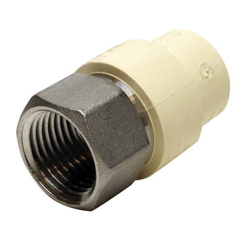 CPVC Adapter 1/2.in x 1/2.in Slip Joint PSI-400 Female