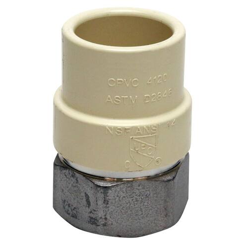 CPVC Adapter 3/4.in x 3/4.in Slip Joint PSI-400 Female