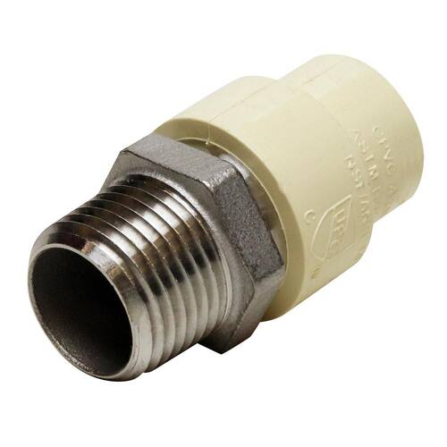 CPVC Adapter 1/2.in x 1/2.in Slip Joint PSI-400 Male