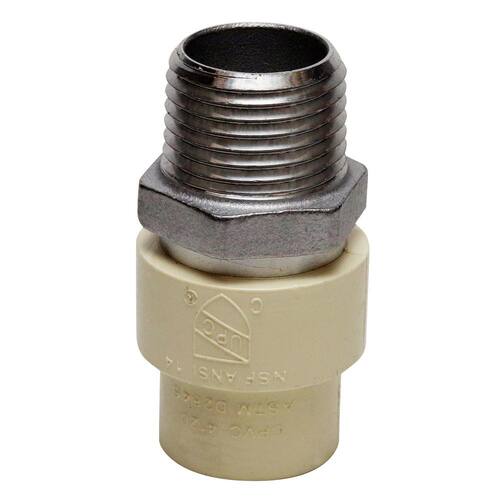 CPVC Adapter 1/2.in x 1/2.in Slip Joint PSI-400 Male