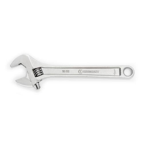 Chrome Adjustable Wrench, 10 in.