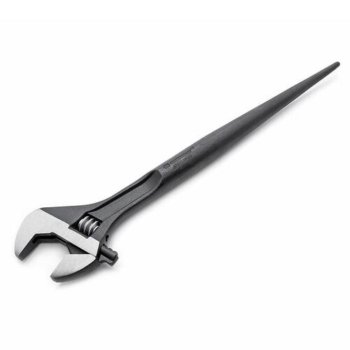 Black Oxide Adjustable Construction Wrench, 16 in.