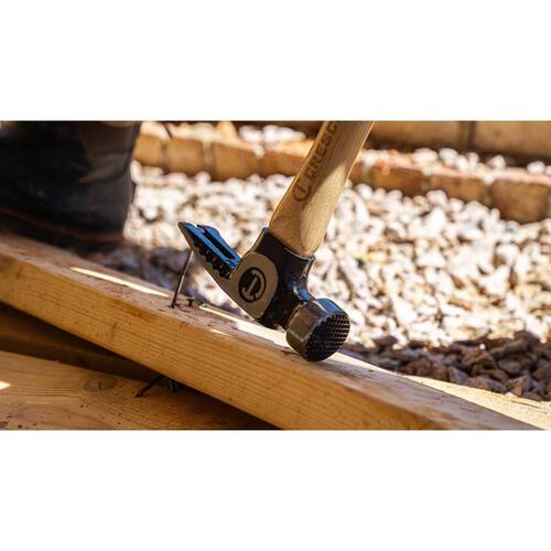 Wood Milled-Face Framing Hammer, 22 oz.