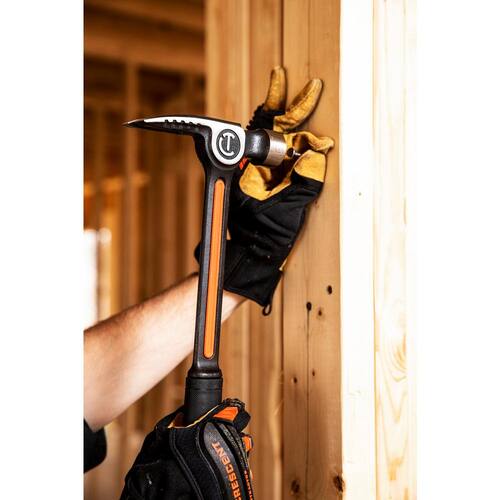 Steel Milled-Face Framing Hammer, 22 oz.