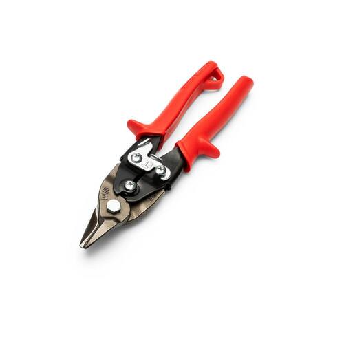 Aviation Snip, 9.25 in., Compound Action Straight, Left, and Right Cut Bulldog, Wiss