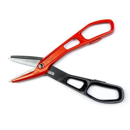 Tinner Snips, 12 in., Straight-Cut Aluminum, Wiss