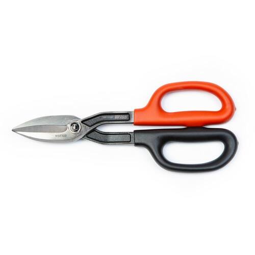 Tinner Snips, 10 in., Straight-Cut Drop Forged, Wiss