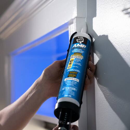 All Weather Sealant, AMP Advanced Modified Polymer, Crystal Clear, Window, Door and Siding, 9 oz.