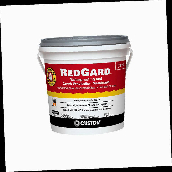 Waterproofing and Crack Prevention Membrane 1 Gal. RedGard