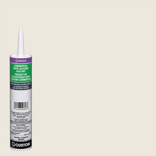 Bright White Silicone Caulk - 10.1 oz (#381)