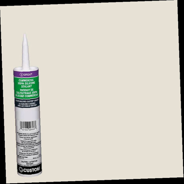 Bright White Silicone Caulk - 10.1 oz (#381)