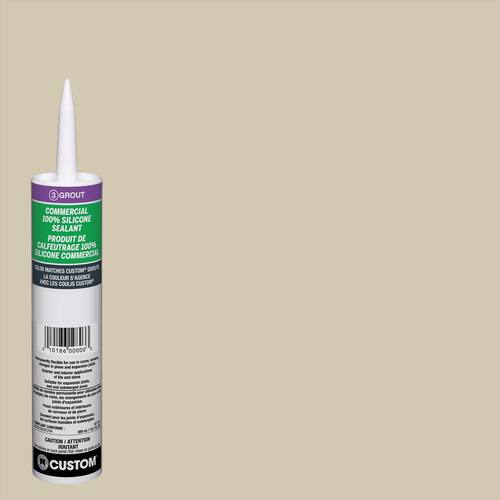 Bone Silicone Caulk - 10.1 oz (#382)