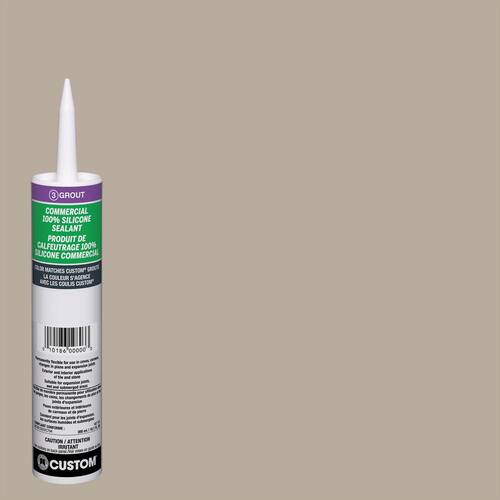 Oyster Gray Silicone Caulk - 10.1 oz (#386)