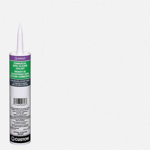 Arctic White Silicone Caulk - 10.1 oz (#640)